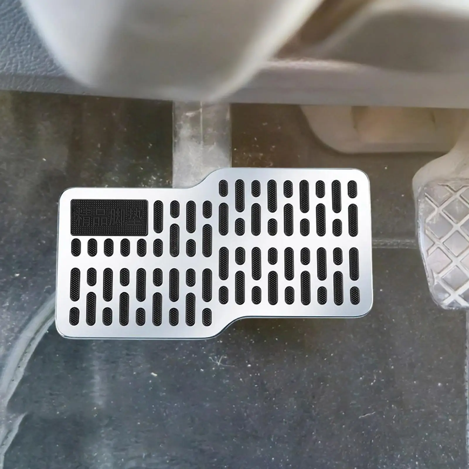 

Auto Foot Rest Pedal Direct Replace High Performance Simple Installation Fittings Accessories Anti Slip Foot Rest Dead Pedal Pad