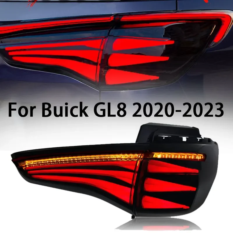 

Car Lights For For Buick GL8 Taillight Assembly 20-23 Avenir Taillight Refit 18 Tail Light Fog LED Streamer Turn Signal Running