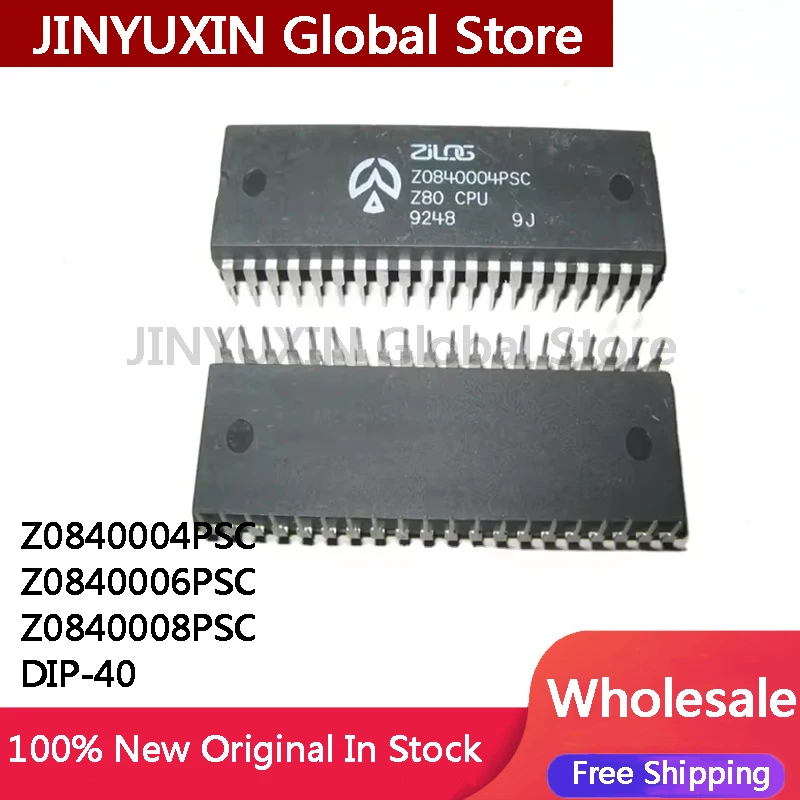 2Pcs Z0840004PSC Z0840006PSC Z0840008PSC DIP-40 IC Chip Stock Wholesale