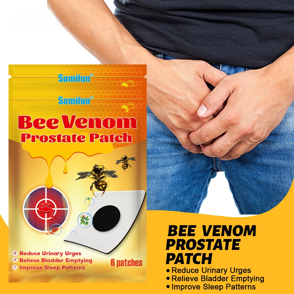 Bee Venom Prostate Patch Reduce Urinary Urges Relieve Bladder Emptying Improve Sleep Patterns Personal Health Care Accessories