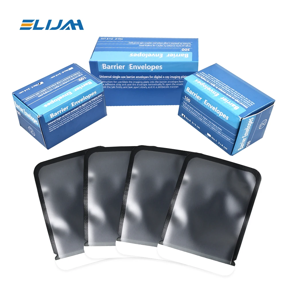 Dental Barrier Envelopes Disposable Protective Pouch Cover Bags For X Ray Film Phosphor Plate Dental Digital Ray Scan X