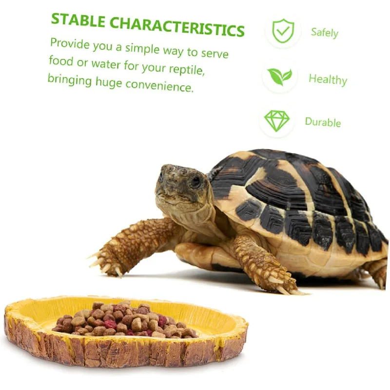 

Миска для кормления для домашних животных, принадлежности для ванны с имитацией камня, лягушка с рогом ящерицы, змея, дворцовая гвардия и другие подносы для питьевой воды