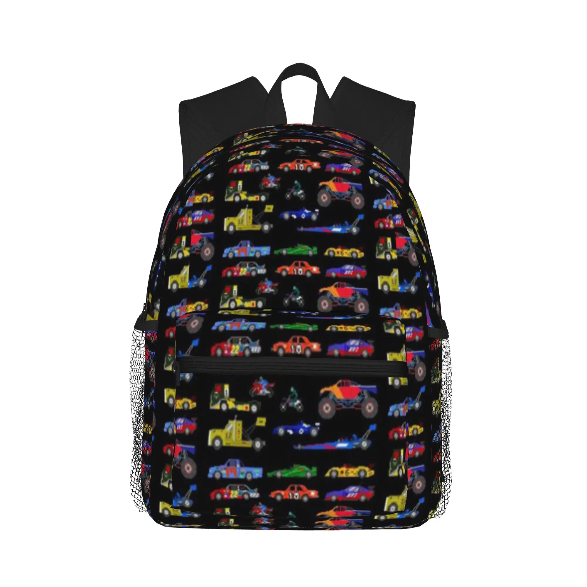 

Sports Vehicles - The Kids Picture Show Casual Backpack for Students and Adults Man backpack