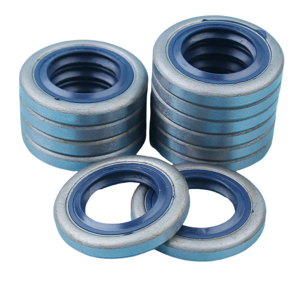 

12Pcs/lot Crank Oil Seal For Husqvarna 51 55 254 257 262 357 359 351 346XP Jonsered 2041 2045 2050 2159 GR 41 Saw # 505 27 57-19