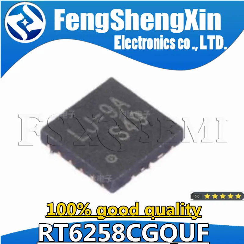 (2~10pcs) RT6258CGQUF RT6258CG RT6258C LJ=.. F LJ=4K LJ=4C LJ=4G LJ=2J LJ=1C  QFN-12 Chipset