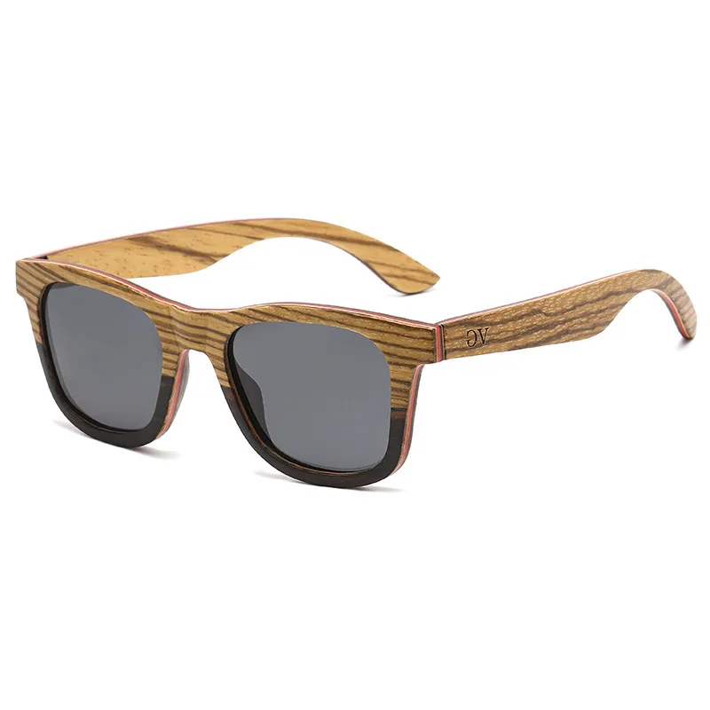 

Natural Bamboo Wooden Sunglasses Handmade Polarized Glasses Mirror Coating Lenses Eyewear With Gift Box