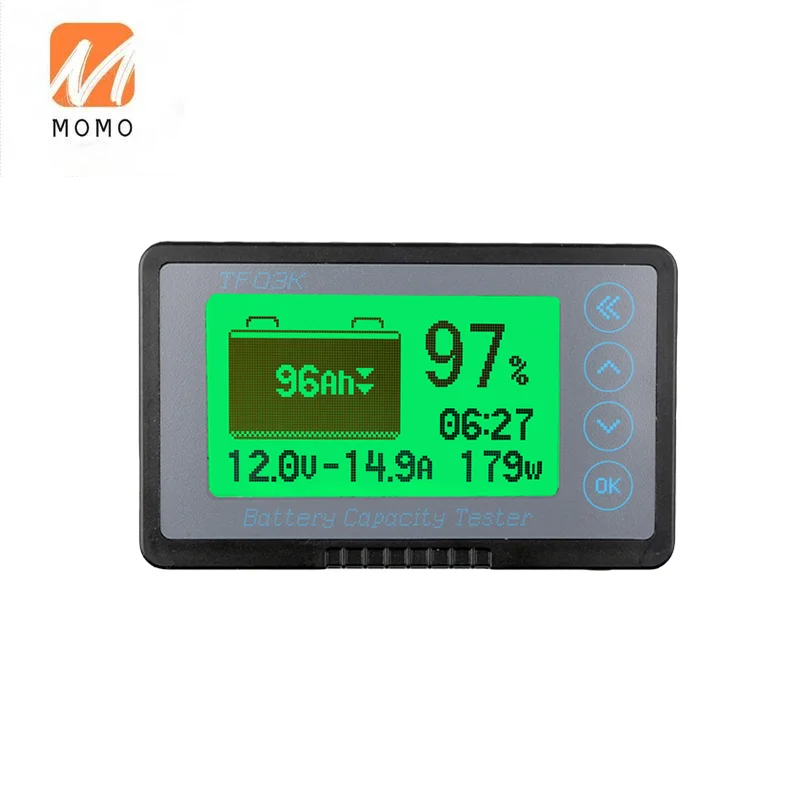 Universal LCD Car Acid Lead Lithium Battery voltage Capacity Indicator meter tester Coulomb Counter