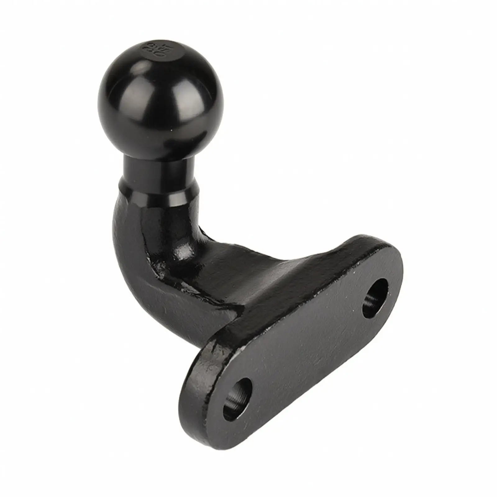 Heavy Duty Trailer Tow Ball Mount with Glossy Head for RV Utility Trailer Towing Bolt on Design Secure Fit