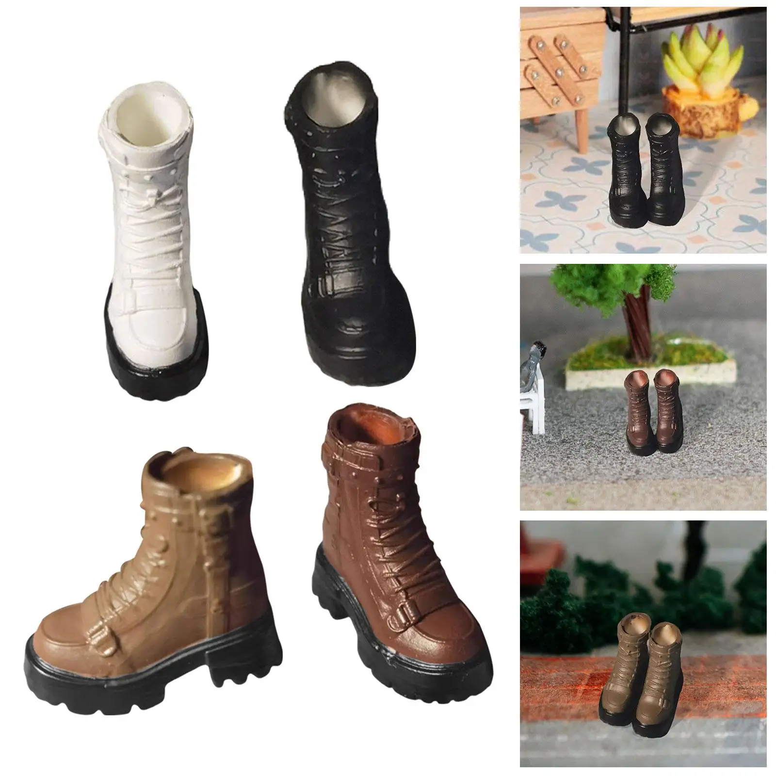 

Ботинки-аксессуары для фигурок в масштабе 1/12, рабочие ботинки для женских фигурок