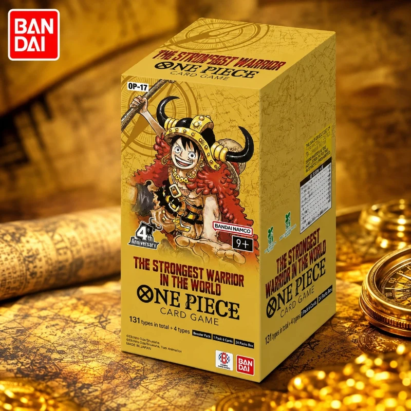 Bandai One Piece TCG OP-17 The World's Strongest Warriors Booster Pack Japanese Factory Sealed New for Collectors in stock
