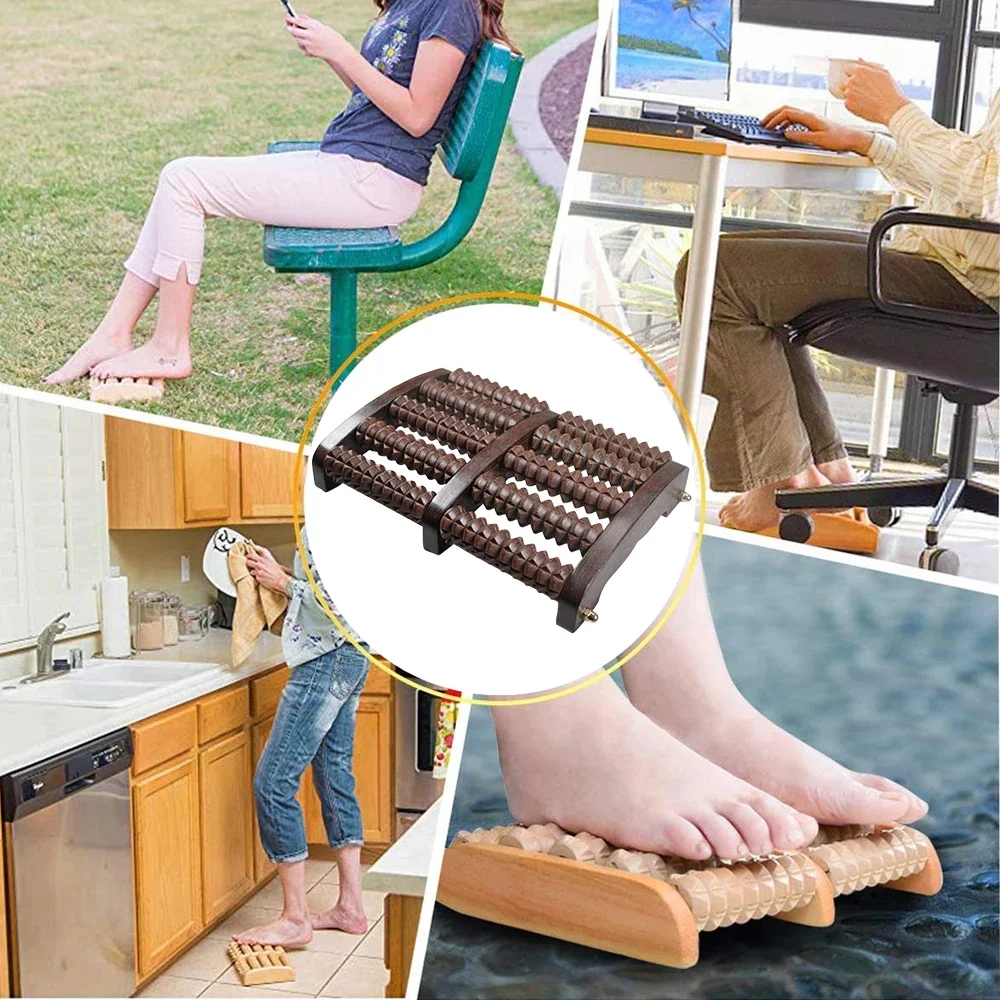 Foot Massager for Plantar Fasciitis Relief, Foot Roller for Foot Pain, Neuropathy, Heel Spur Pain,Stress Relief,Reflexology Tool