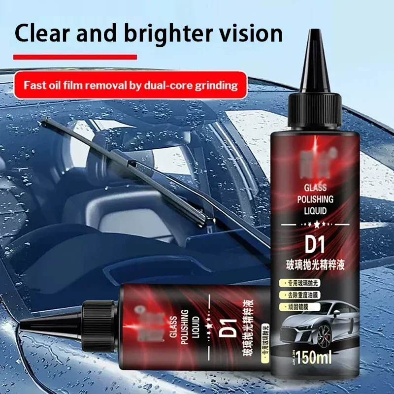 Glass Polishing Essence Solution Cerium Oxide Car Oil Film Remover, Stain Removal Oil Removal, Coating Scratch Cleaning Solution