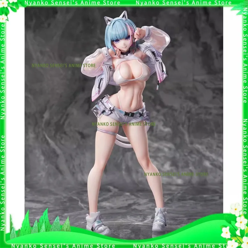 Em estoque perto do futuro gato demônio vu 26.5cm sexy menina figura anime modelos brinquedo boneca ornamento decorativo colecionável