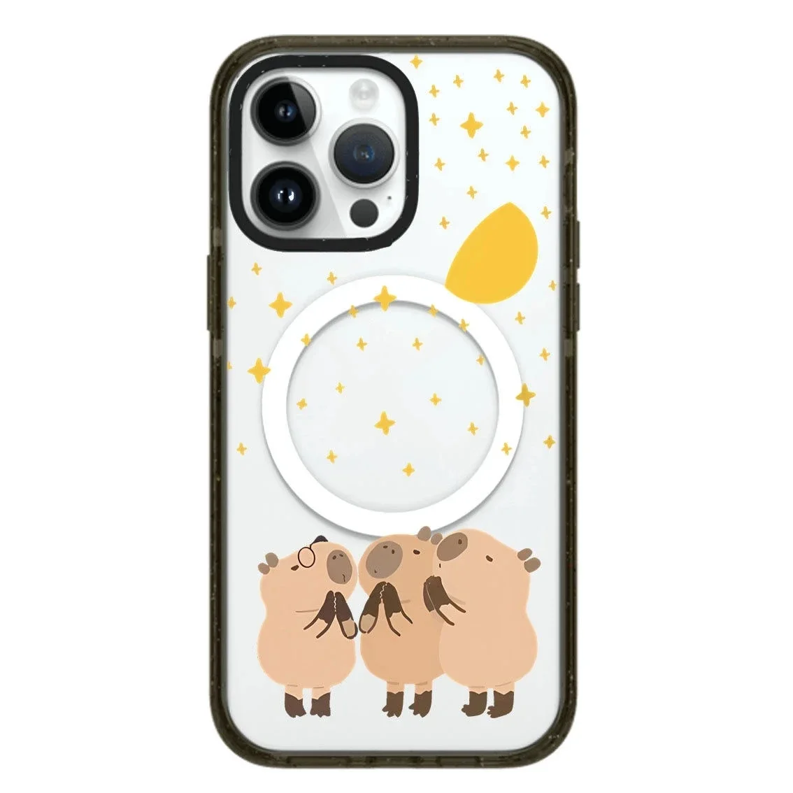 

Magsafe Acrylic Cartoon Capybara Phone Case Cover for IPhone 11 12 13 14 15 Pro Max Case for IPhone 14 Pro Max