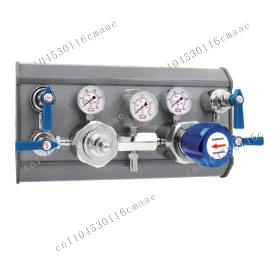 300 Bar Automatic Conversion High Pressure Regulator Inlet Pressure Control Panel for High Purity Gases