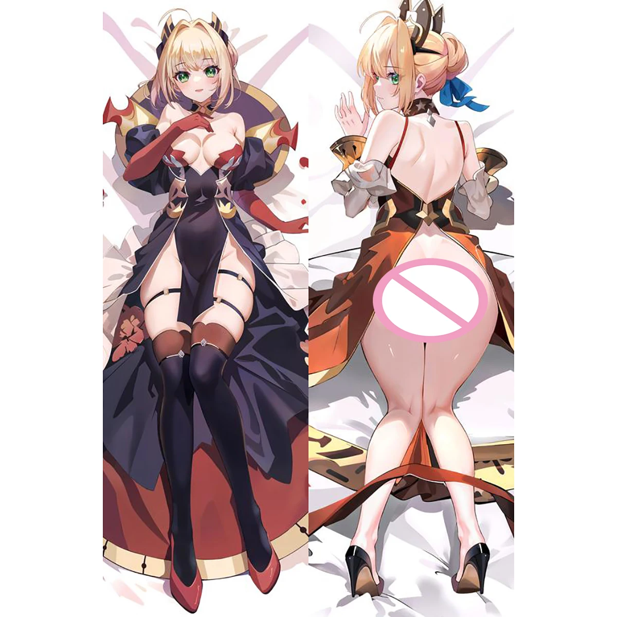 Anime Pillow Cover Dakimakura NERÓ CLAVDIVS CAESAR 2 Side Printed Hugging Body Pillowcase Cushion Cover Bedding Decor