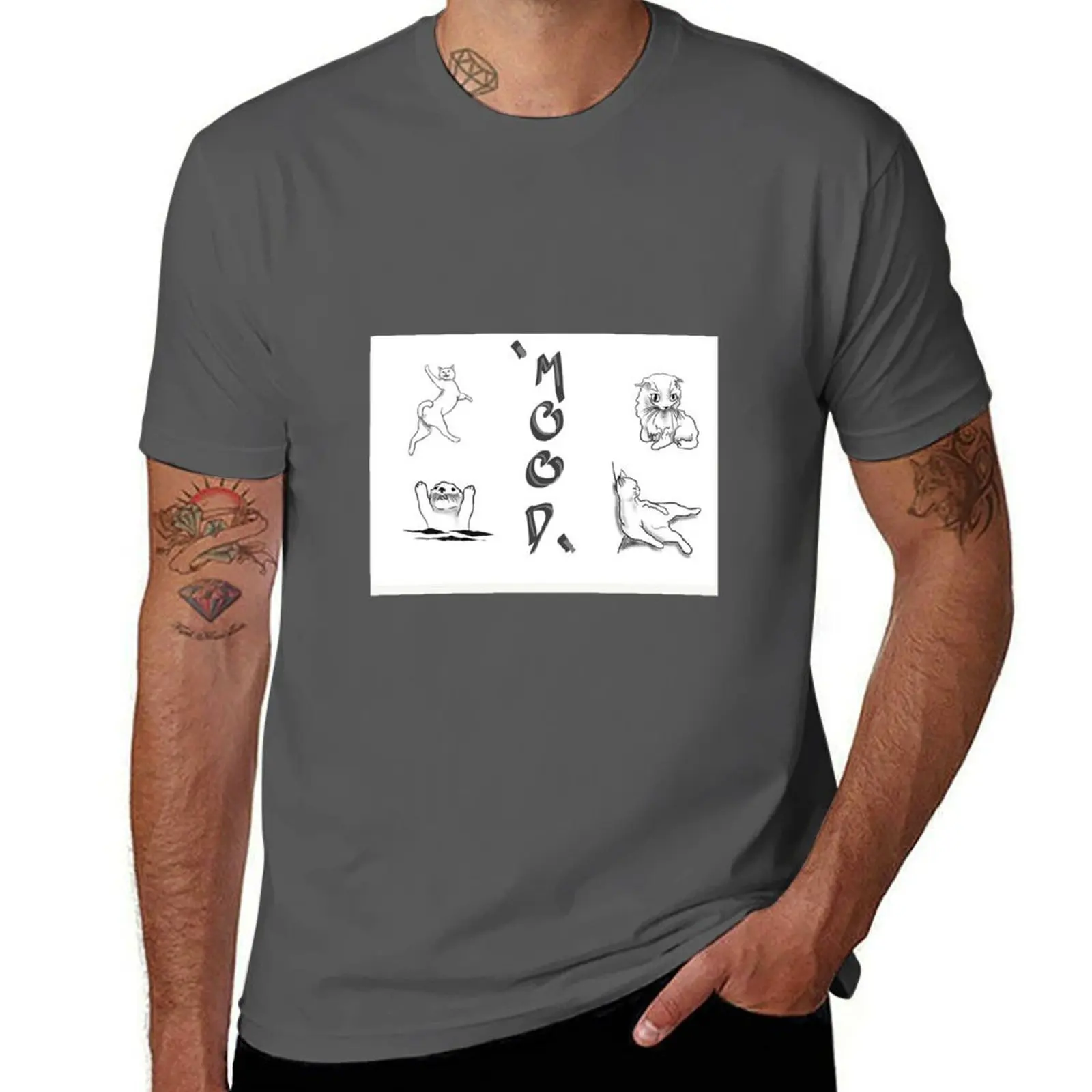 

Just cute animals in a mood T-Shirt Street Art Print Tee Shirt