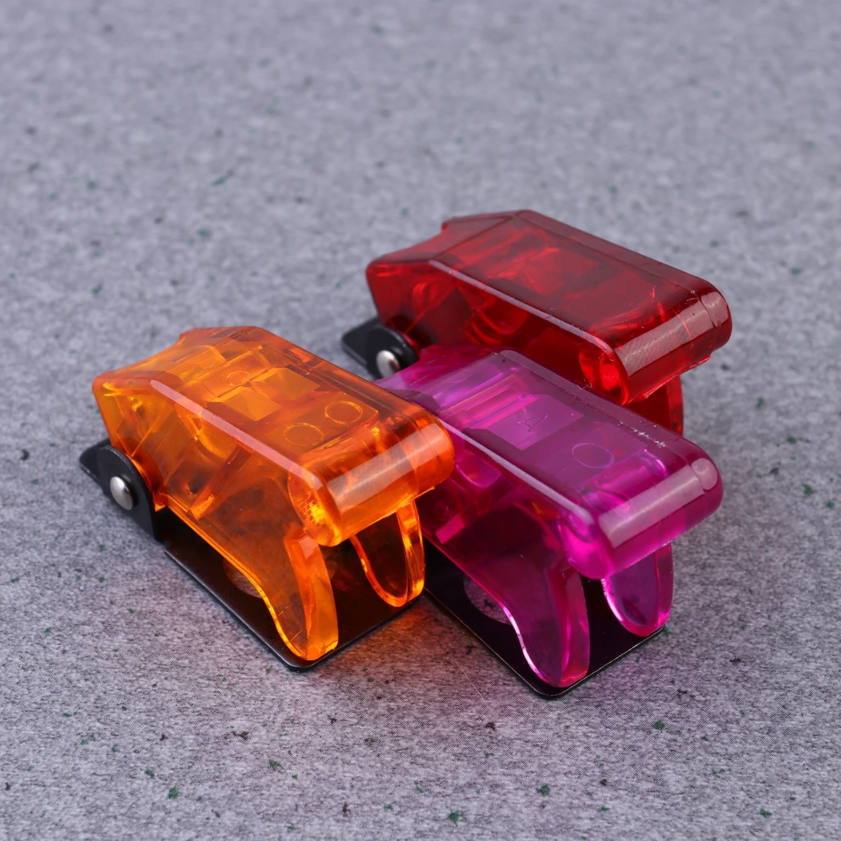 

2 Pcs LED Fog Light Switch Key Lamp Button Marine The Foglamp On-off Power 12V ASW-07D Toggle