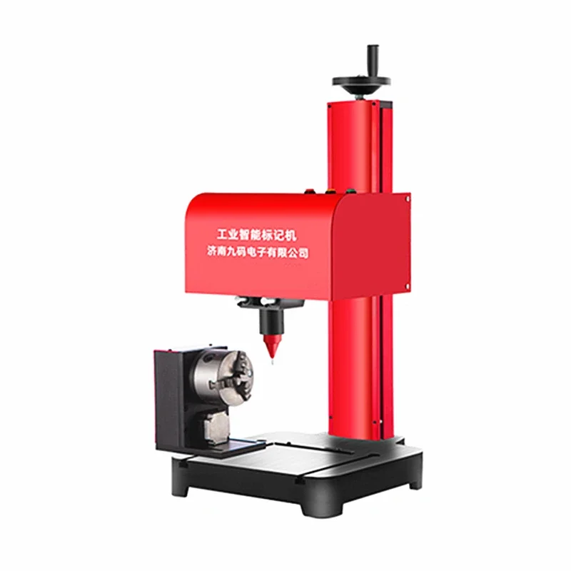 Desktop Engraving Pneumatic Electric Marking Machine Touch Screen For VIN Code Cylinder Number Frame Chassis Plotter
