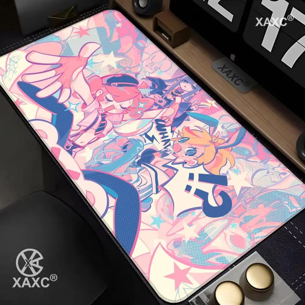 

Muse Dash Anime XAXC Mouse Pad large keyboard mouse desk pad non-slip rubber gaming mouse pad laptop mouse carpet