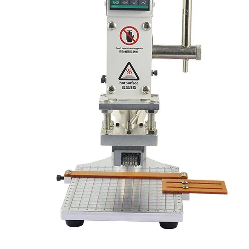 Compact Electric Hot Stamping Machine with Automatic Serial Numbering (WT-90DS/WT-90E) – Manual Operation, 220V/110V