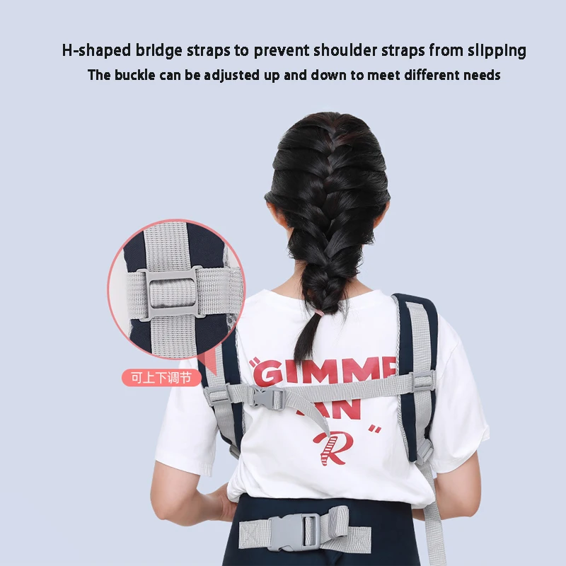 Baby Carrier with Hip Seat Ergonomic Newborn Infant Kids Multi-purpose Straps Sling Wrap Cotton Baby Waist Stool Carrier 0-36M