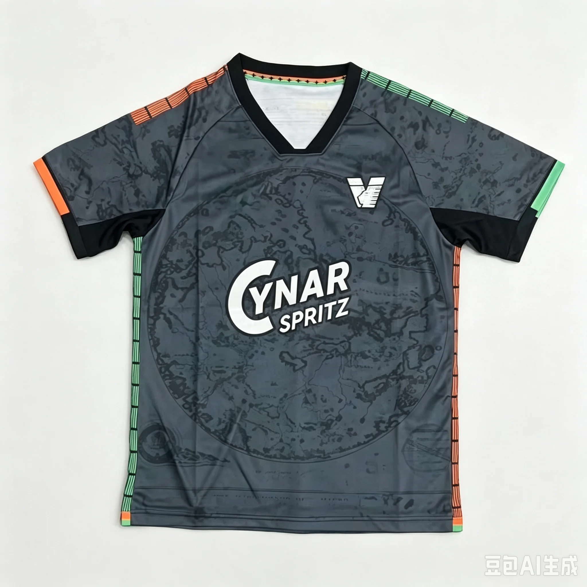 2026 Venice Football Fan Uniform Family Style Casual Sports 3D Printed T-shirt Comfortable Breathable Quick Drying Beach Wear