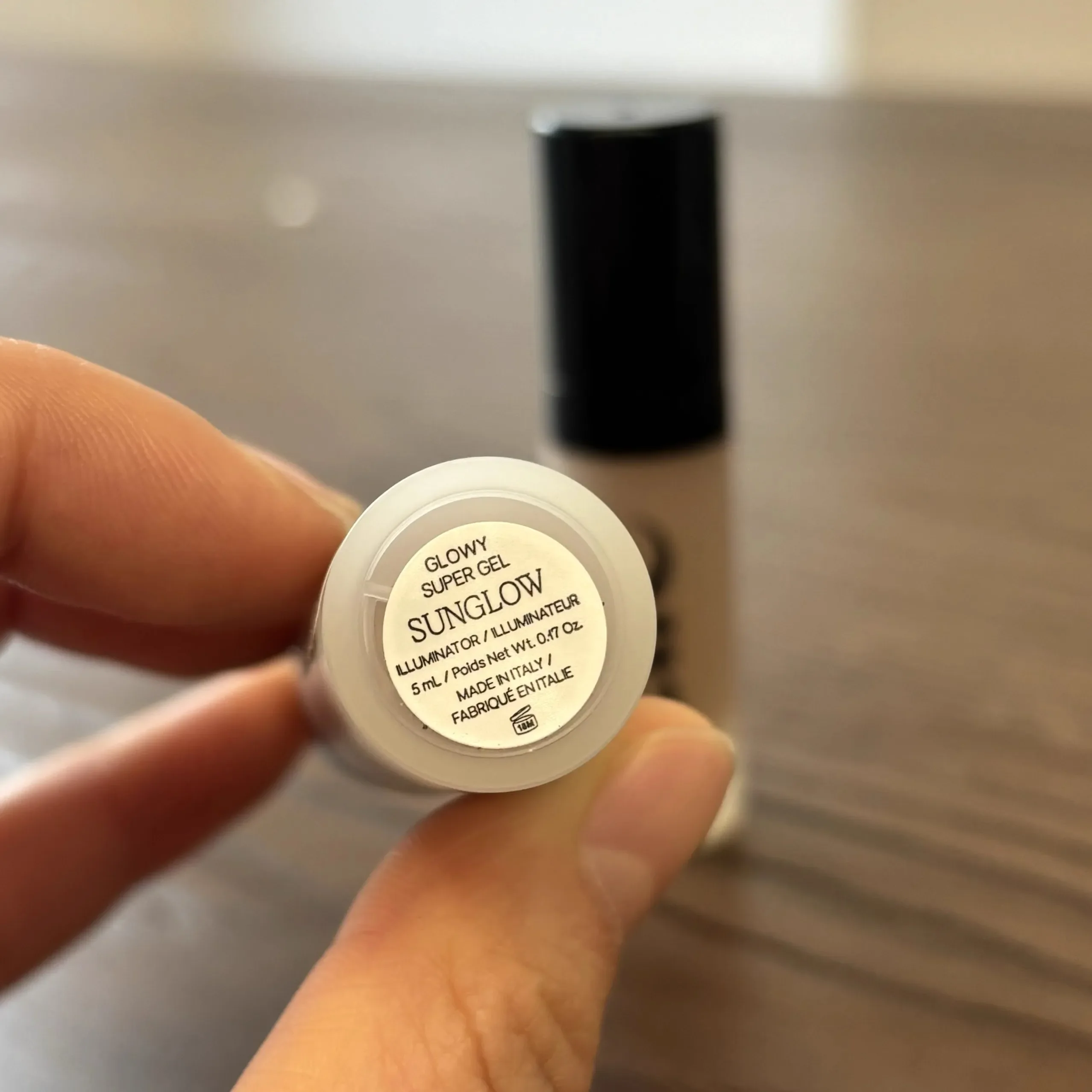 Flüssiger Textmarker, 5 ml, Probe Starglow, Sunglow, Glowy Super Gel, bezauberndes Rouge, Schatten, Hervorhebungsflüssigkeit, Saie, natürliches Make-up