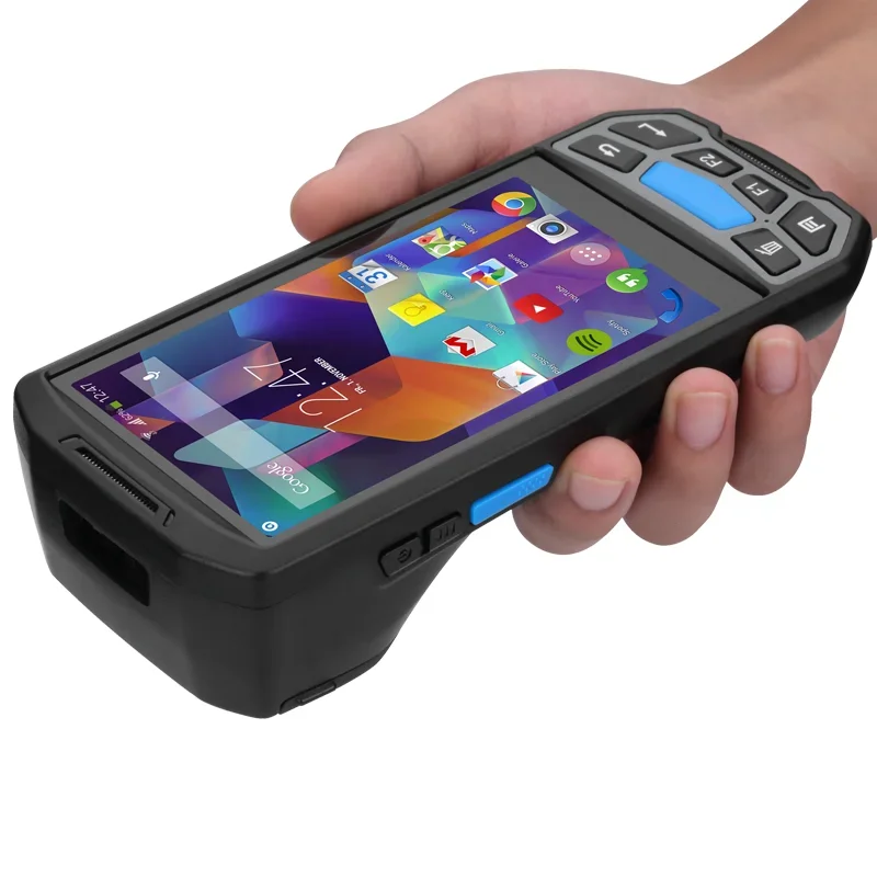 

Rugged android 2d barcode scanner Handheld PDA 1d/2d portable data collector WIFI/RFID/4G hospital health care/ Gas Inspection