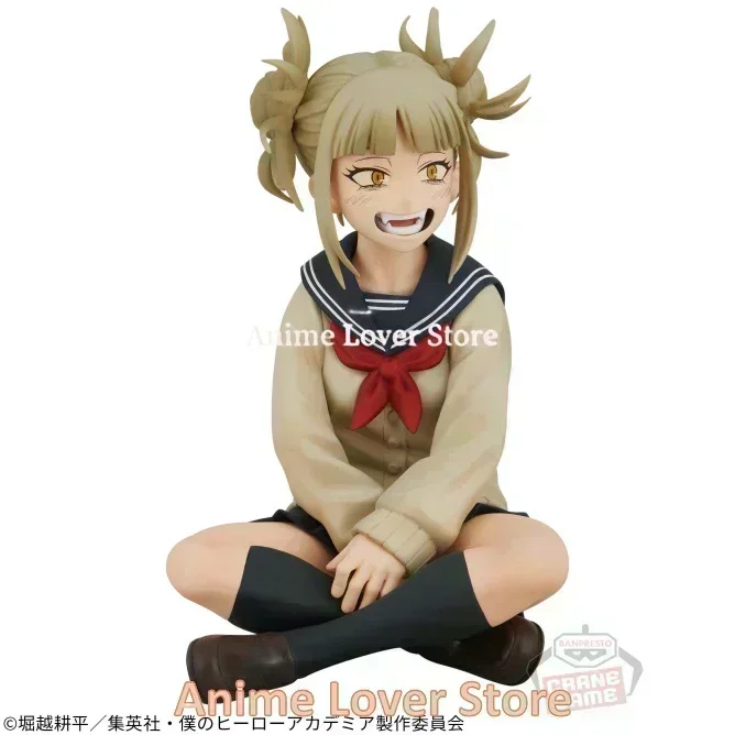 Bandai Original BANPRESTO Break Time My Hero Academia Katsuki deku Todoroki Shoto Himiko Toga Anime Figure Toys for Kids Gift