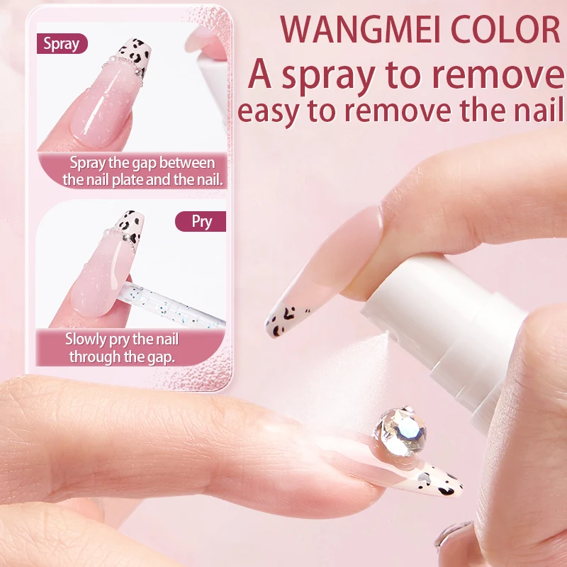 WANGMEI COLOR Neuer Superstarker Nagelkleber für Aufklebenägel Ohne UV/LED-Lampe, Schnelltrocknend in 5 Sekunden, Schnell Härtend, Langanhaltend – Detail 13