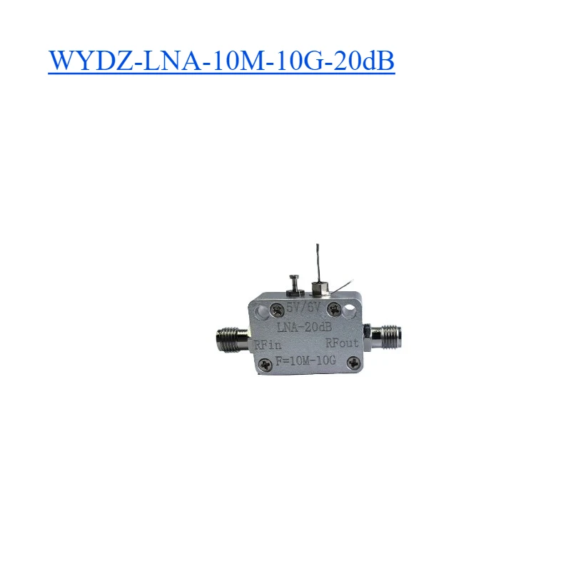 WYDZ-LNA-10M-10G-20dB Ultra-wide Band RF Low Noise Amplifier 10MHz - 10GHz with SMA Female Connector