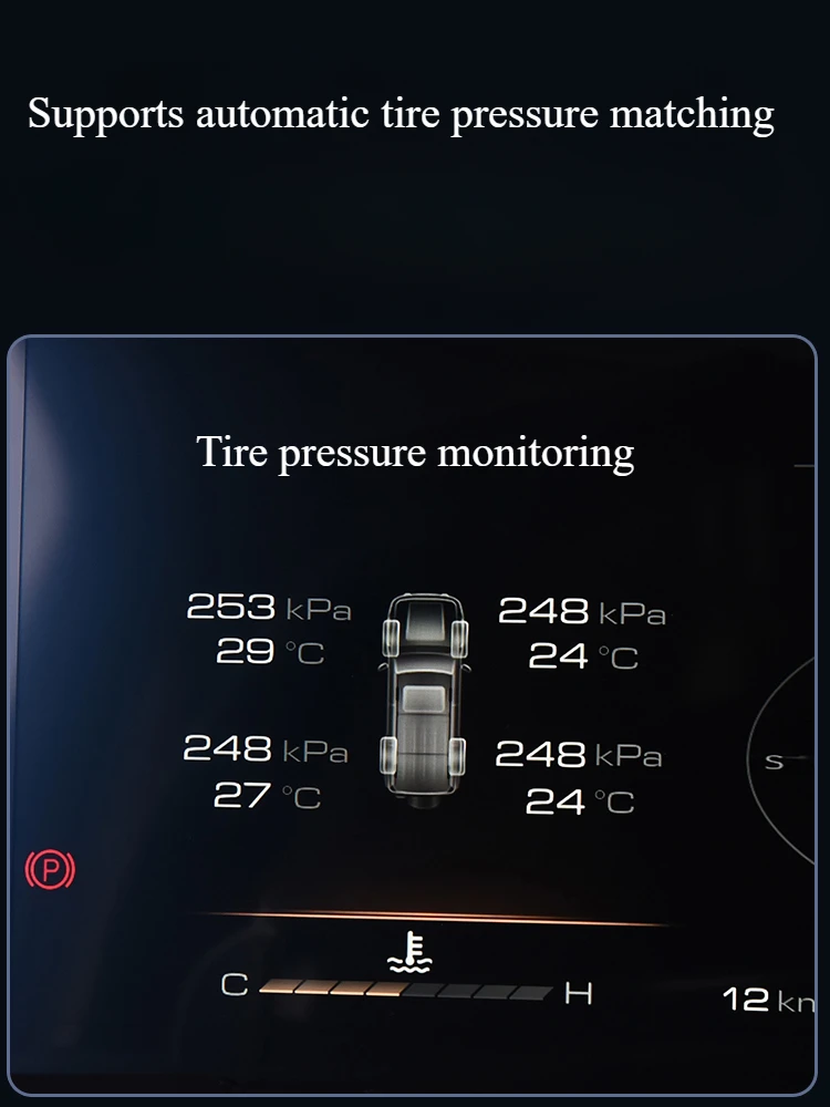 For Tank 300 Tire Pressure Sensor Monitor Module Tire Pressure Monitoring Detection Battery Air Pressure Sensor