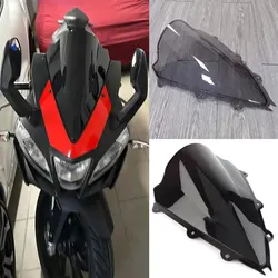 For Aprilia RSV4 RSV-4 1000 R RS4125 RS4 125 50 2009 2010 2011 2012 2013 2014 RSV4R Windscreen Double Bubble Windshield Screen