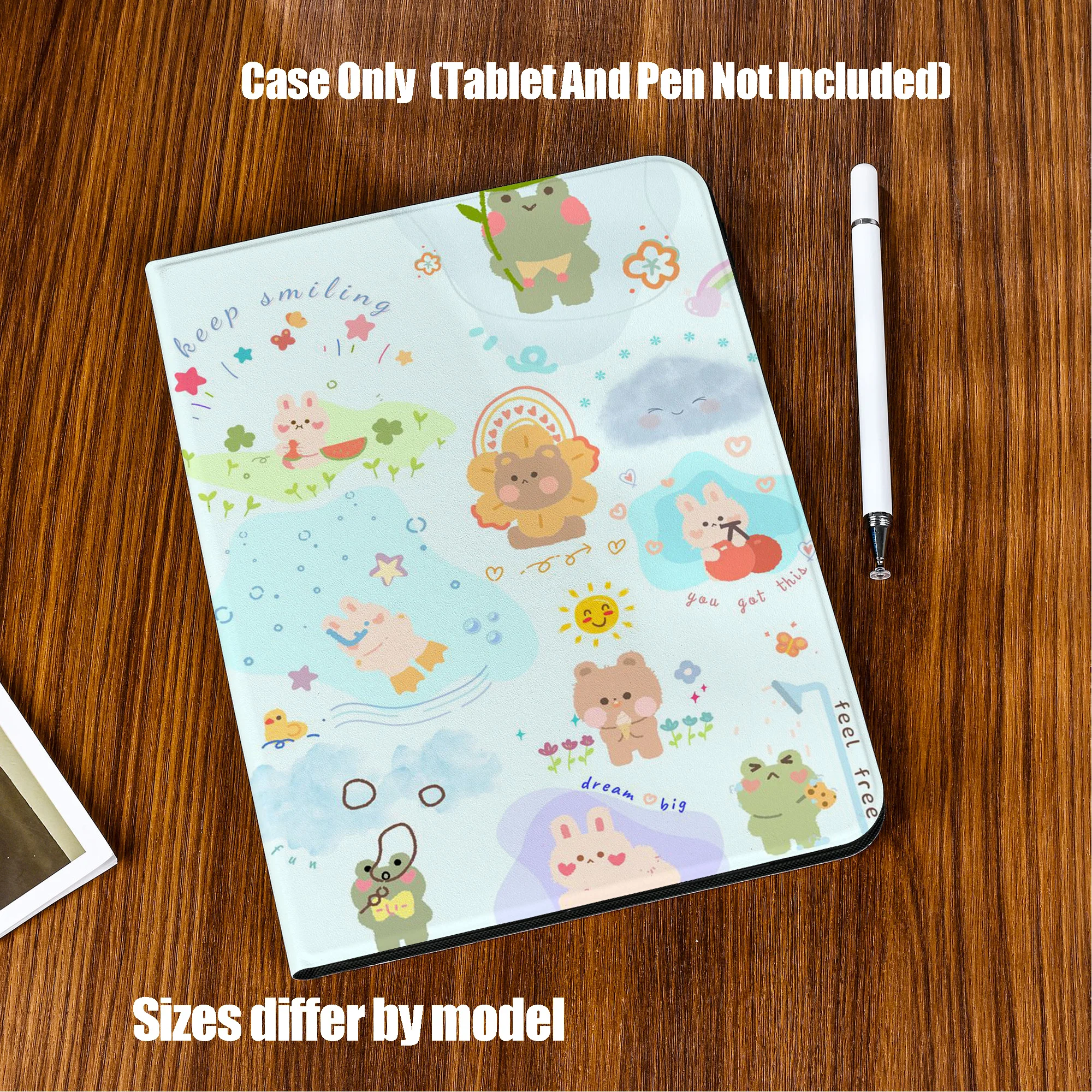 Premium TPU Tablet Case for Samsung and Apple All Models Slim Fit Protective Cover，Shockproof Lightweight Durable