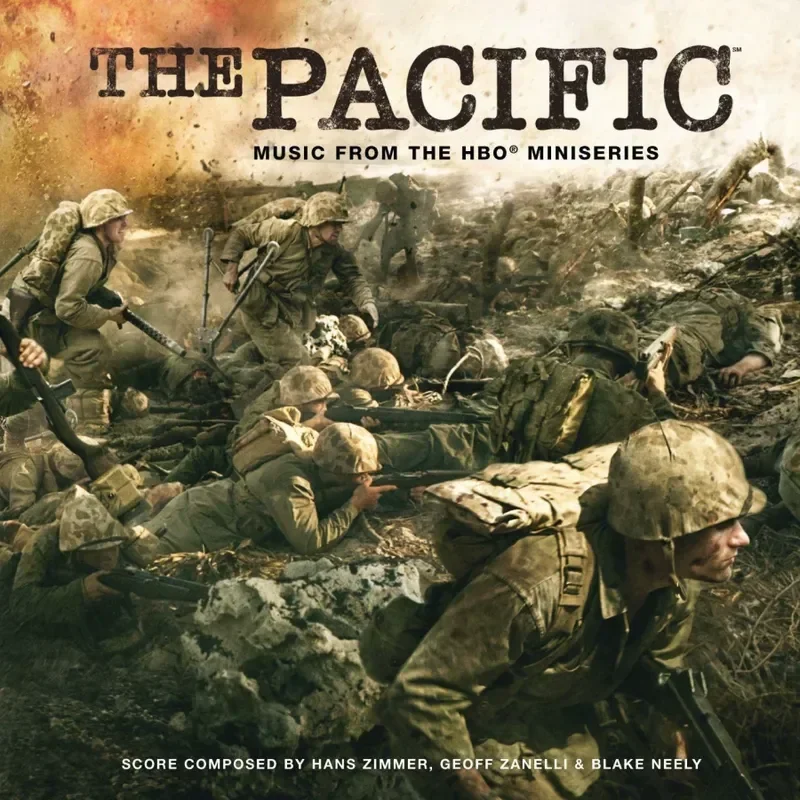 Pacific War HBO Original Soundtrack The Pacific Hans Zimmer Score OST Music CD for fans of historical war dramas and film