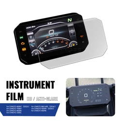 Motorcycle TFT Display Protection Film Screen Protector Instrument Film For CFMOTO 450MT IBEX 450 700MT 500SR 450SR 450NK 150SC