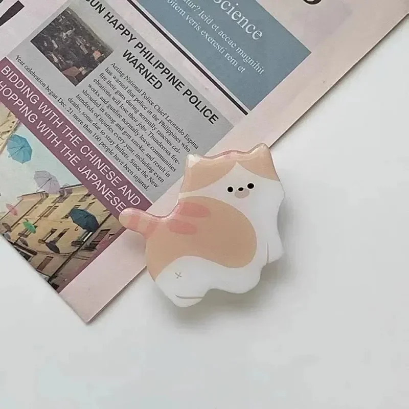 Korea Cute Cartoon Kitten  Grip Tok Mobile Phone Holder Socket Stand Ring Cell Phone Support Bracket Smartphone Accessories