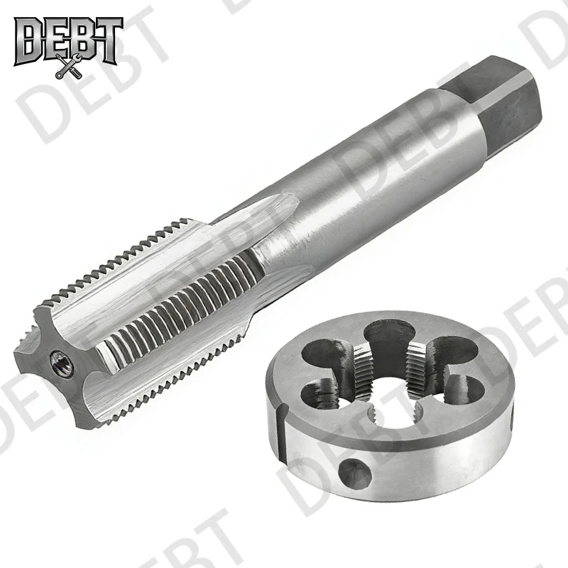 Debt Tap and Die Set Metric M21 Thread Repair Tool Kit Hand Tapping Tools for Metal Working
