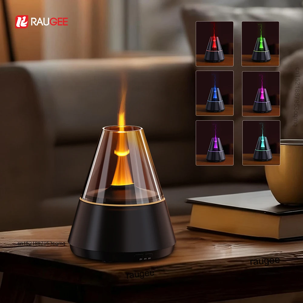 

Air Humidifier Mini Aroma Diffuser USB Essential Oil Diffuser Home Mute Mist Maker Automatic Fragrance Diffuser with Night Light