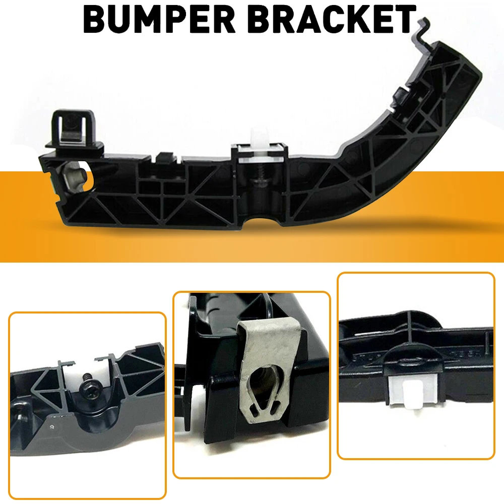 A Pair Left and Right Front Bumper Support Brackets For Dodge Challenger 2008-2020 68024343AD 68024342AD