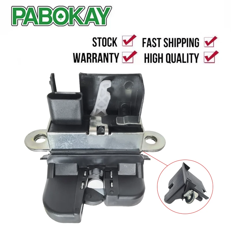 

For VW Golf Mk5 Mk6 Passat B6 B7 Touran 6R0827505B 5M0827505E9B9 Tailgate Boot Lock Latch Actuator