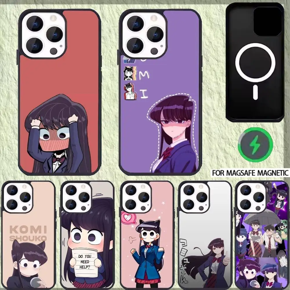 

K-Komi Cannot C-Communicate Phone Case For iPhone 17,16,15,14,13,12,Plus,Pro,Max For Magsafe Magnetic Wireless Charge