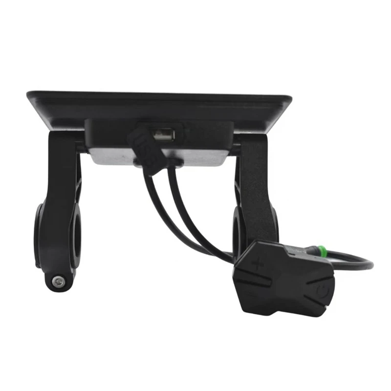 H6C شاشة عرض LCD للدراجة الكهربائية ، لوحة سكوتر E ، شاشة ملونة مع USB ، UART ، 24V-60V ، 5Pin