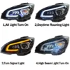 MAGICKIT 2007 2011 메르세데스 C 클래스 W204 S204 C300 C350 용 프로젝터 헤드라이트, LED 헤드램프, 자동차 액세서리 5