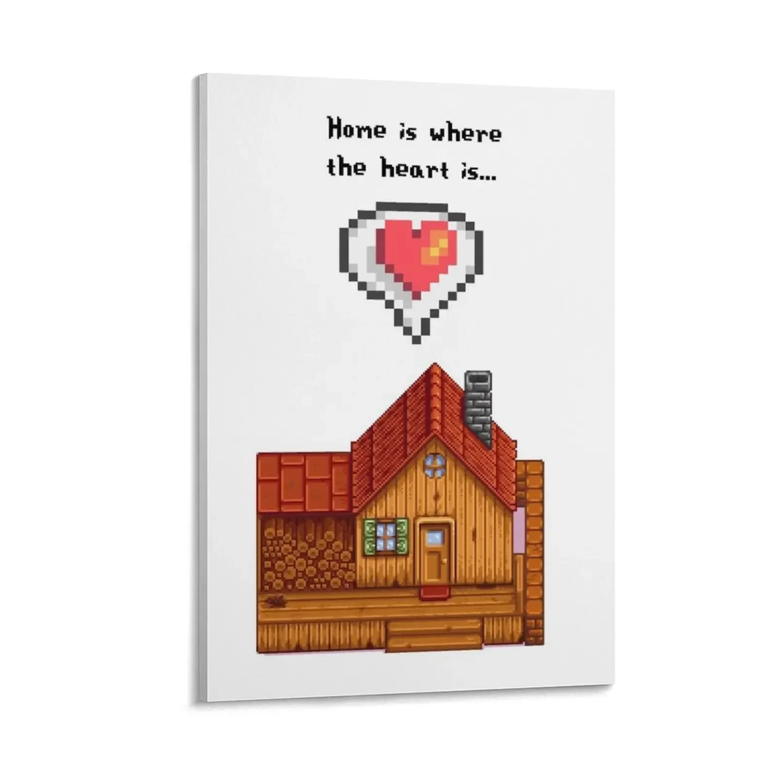 

Stardew Valley - Home is where the heart is Canvas Painting luxury home decor anime posters
