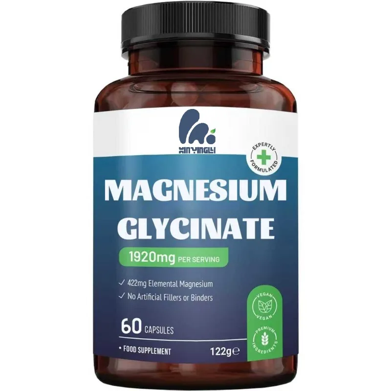 

Magnesium glycinate supplement 1920mg - containing 422mg elemental magnesium (diglycine) in 60 vegetarian capsules