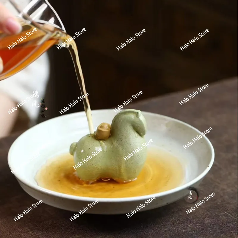 

Zisha [Money Now] Чайный питомец Yuan BMW Бутик может повысить лошадь зодиака Чайная игра Lucky Tangma Ornament