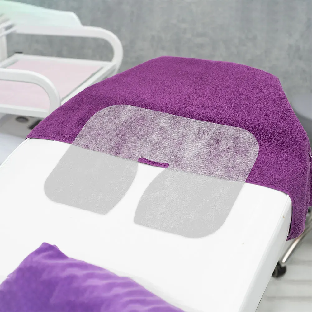 

300Pcs Disposable Massage Bed Sheets White Non Woven Fabric Facial Cradle Pillow Cover Spa Salon Use Beauty Disposable Mattress