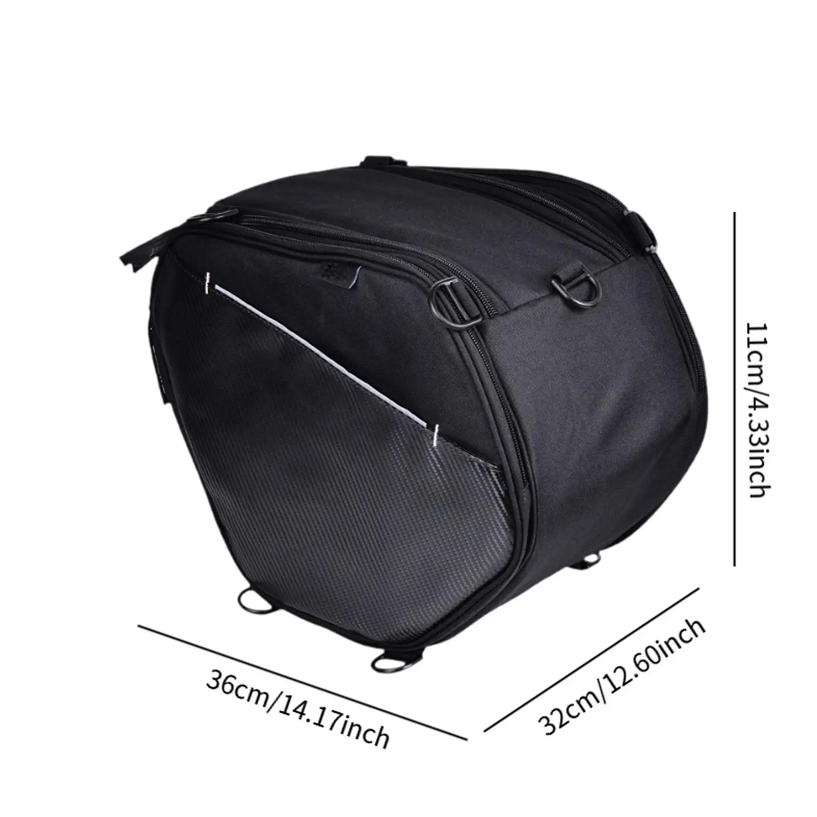 Motorcycle Tank Bag Water Resistant Oxford Dustproof Easy Installation Luggage Storage for Maintenance Tools Repair Tool